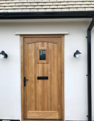 Bespoke Timber Front Door