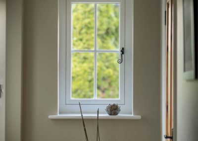 White Woodgrain R7 Window